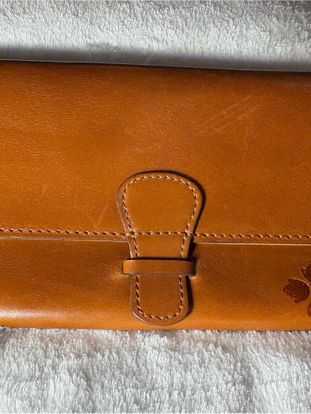 Patricia Nash Brown Leather Clutch Wallet - Picture 6 of 6